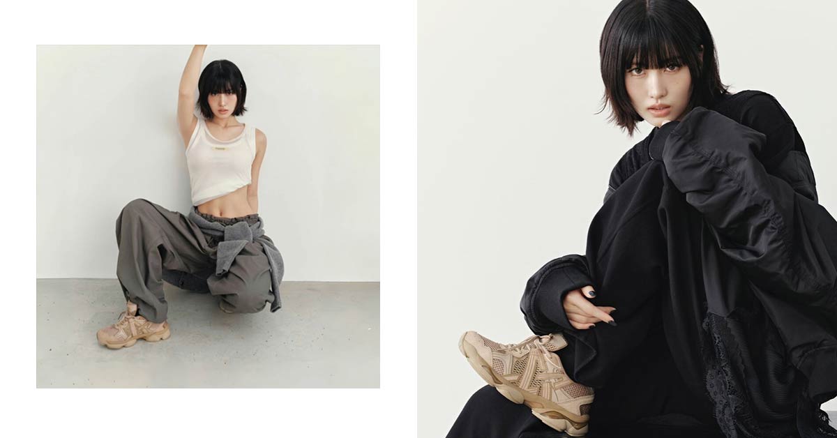 TWICE MOMO帥氣示範Onitsuka Tiger全新慢跑鞋「Tigrun」！炫腹穿搭掀話題