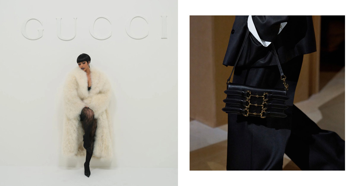 2027春夏時裝週｜Gucci 關鍵大秀 5點解析：PP Krit、Cardi B盛裝出席