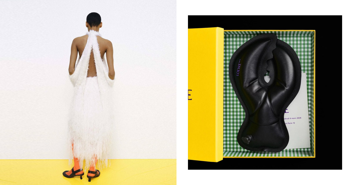 Loewe 2026秋冬秀6點解析：aespa Giselle現身、3D列印洋裝外媒盛讚