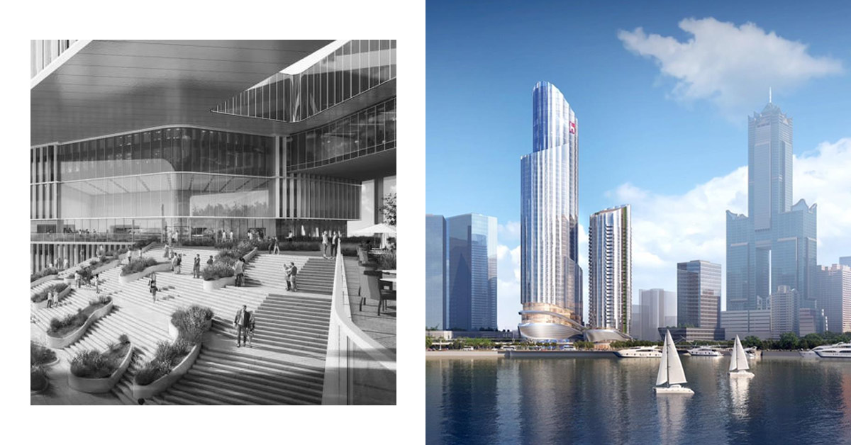 全台十大高樓新地標：台北第二高樓「雙星」、高雄第四高樓「鴻海雙塔」