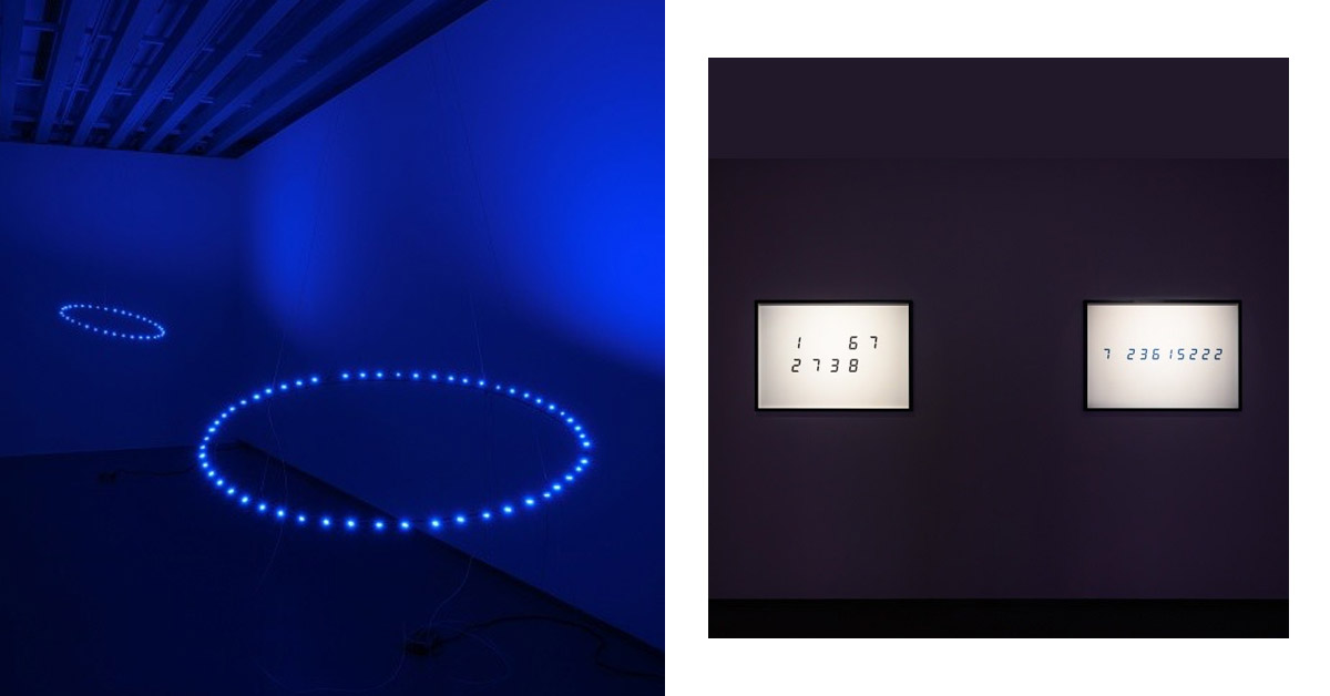 日本藝術大師「宮島達男」必看首展！2400顆數字打造無「0」宇宙