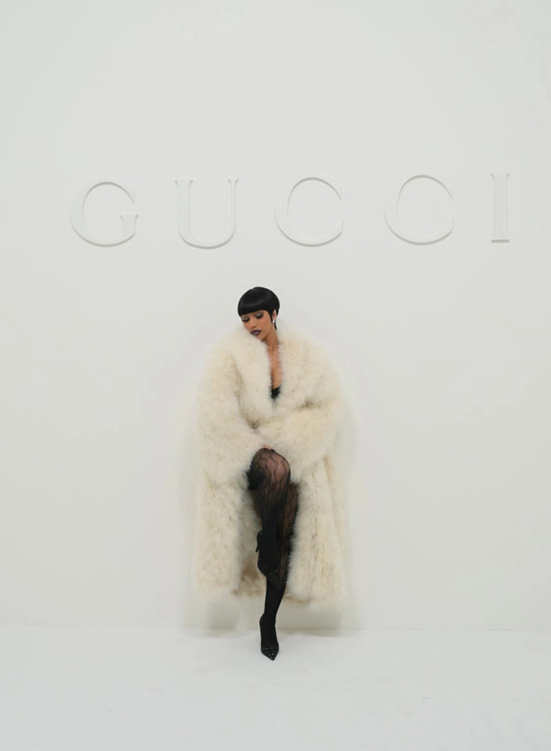 2027春夏時裝週｜Gucci 關鍵大秀 5點解析：PP Krit、Cardi B盛裝出席