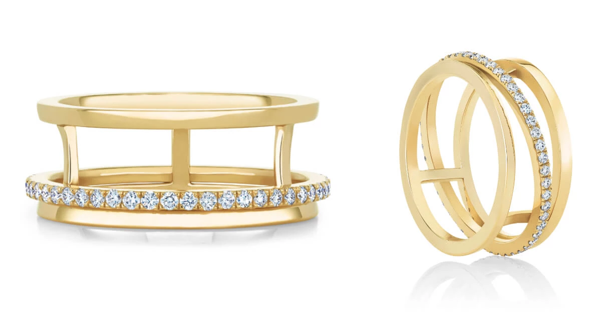 De Beers Horizon 18K黃金戒指,NT$ 113,000