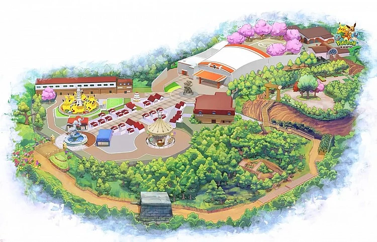 PokéPark KANTO 還有另一個重頭戲,就是打造一條綠意盎然的寶可夢森林區,這座森林為一條約 500 公尺長的戶外自然步道,將模擬遊戲中的野外探險場景,並在園區內設計超過 600 隻寶可夢角色,大家可在草叢、隧道、小山丘與森林步道中,見到不同寶可夢。