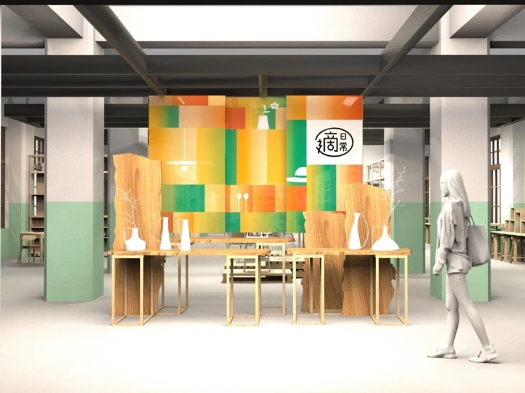 2025文博會首次以工藝快閃選品店「日常+」方式呈現,由國立臺灣工藝研究發展中心邀集70家臺灣工藝品牌、超過400件的工藝精選商品登場