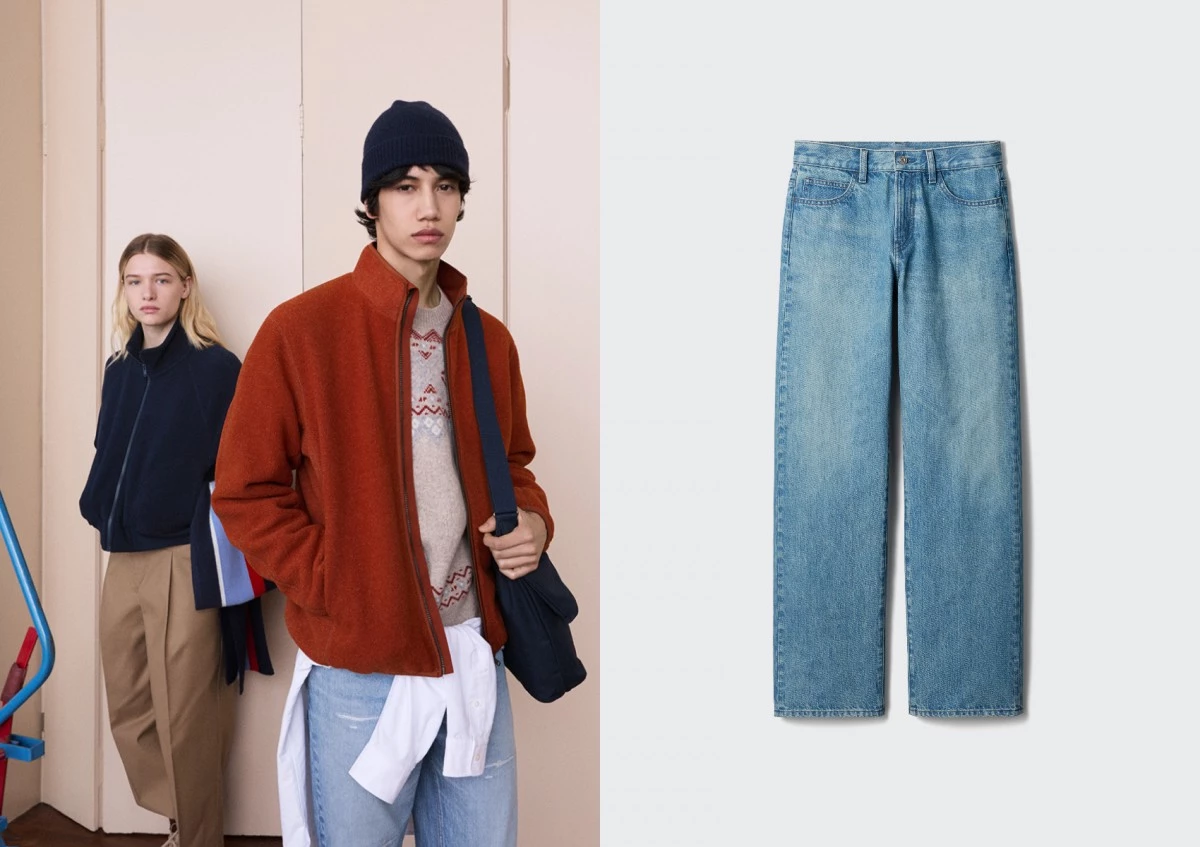 2026話題牛仔褲5：Uniqlo × JW Anderson｜秋冬直筒褲