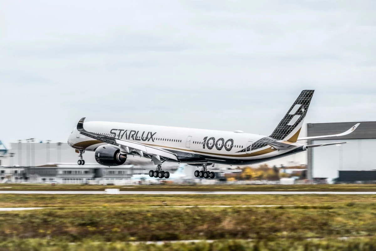 星宇航空A350-1000。
