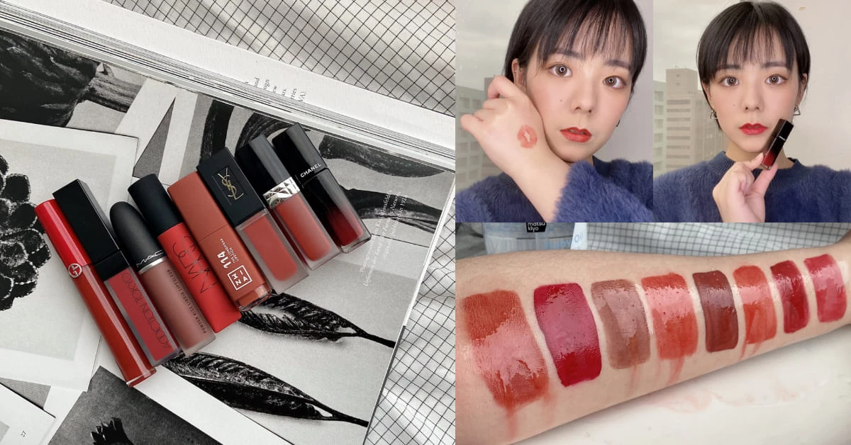 【神儂實驗室】唇釉品牌推薦Top8!編輯親試「持久度」、「不沾杯」,Dcard號稱"乾唇親媽"是它