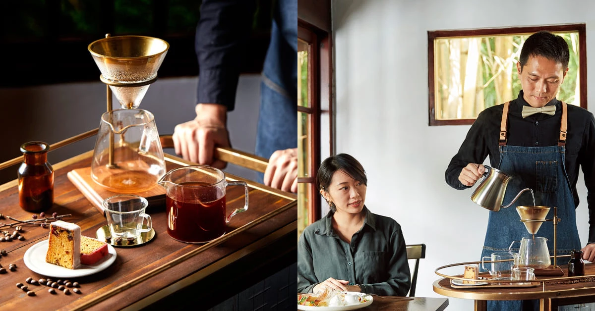 陽明山咖啡推薦Cama「豆留森林」!新推出桌邊手沖服務,日式老宅沉浸五感體驗!