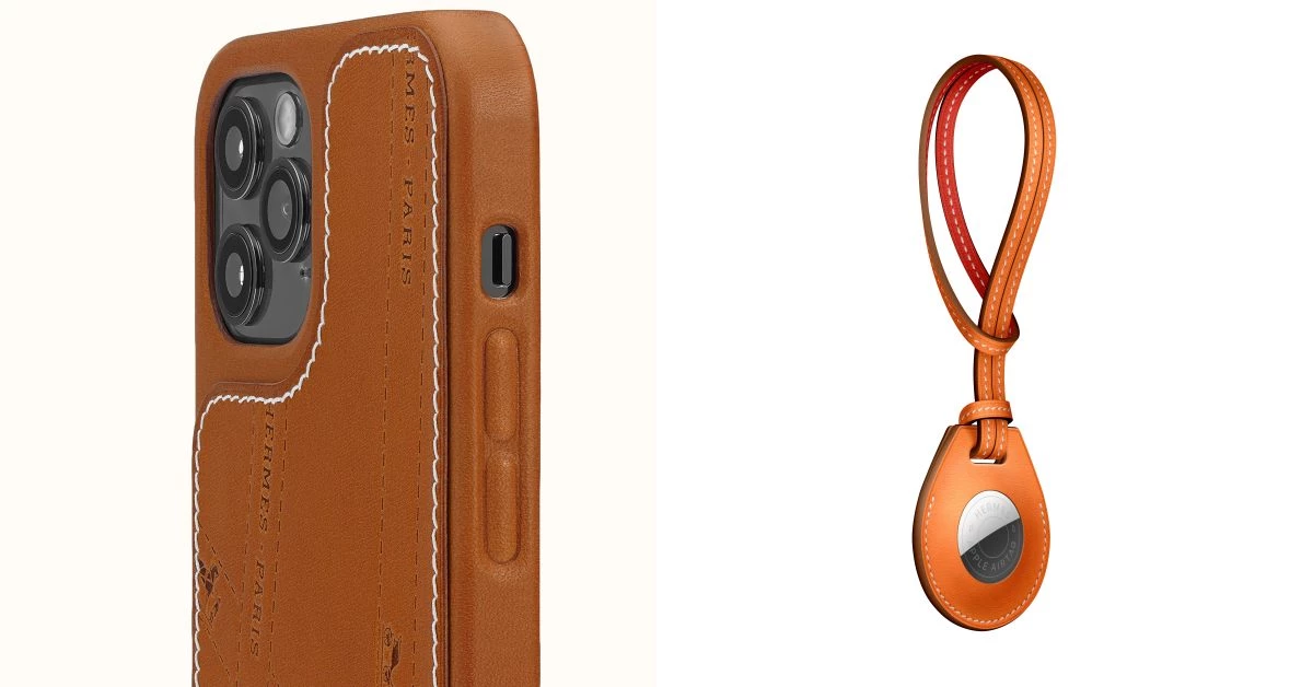 Hermès OK繃後再出新品!第一款iPhone手機殼、AirTag保護套... 送給3C控女孩