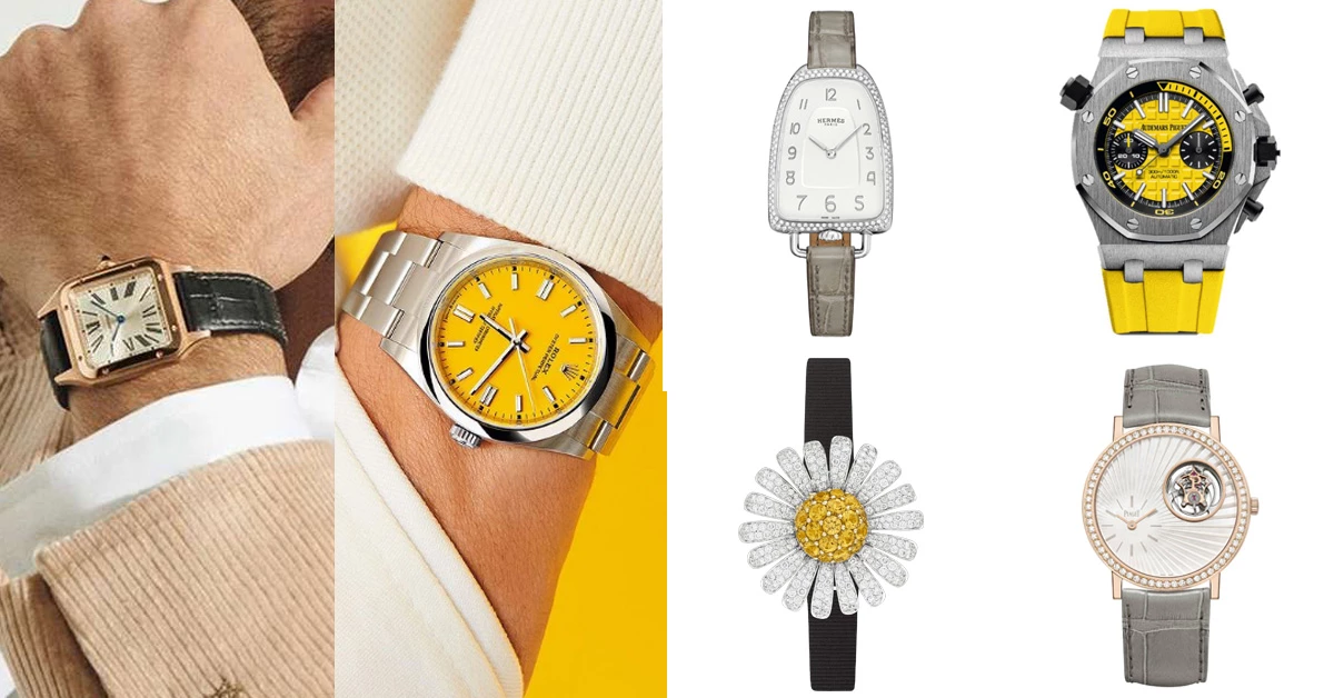 腕錶趨勢跟上Pantone 2021年度色!Rolex、Bvlgari、AP、Hermes...10款「極致灰 + 亮麗黃」推薦錶款