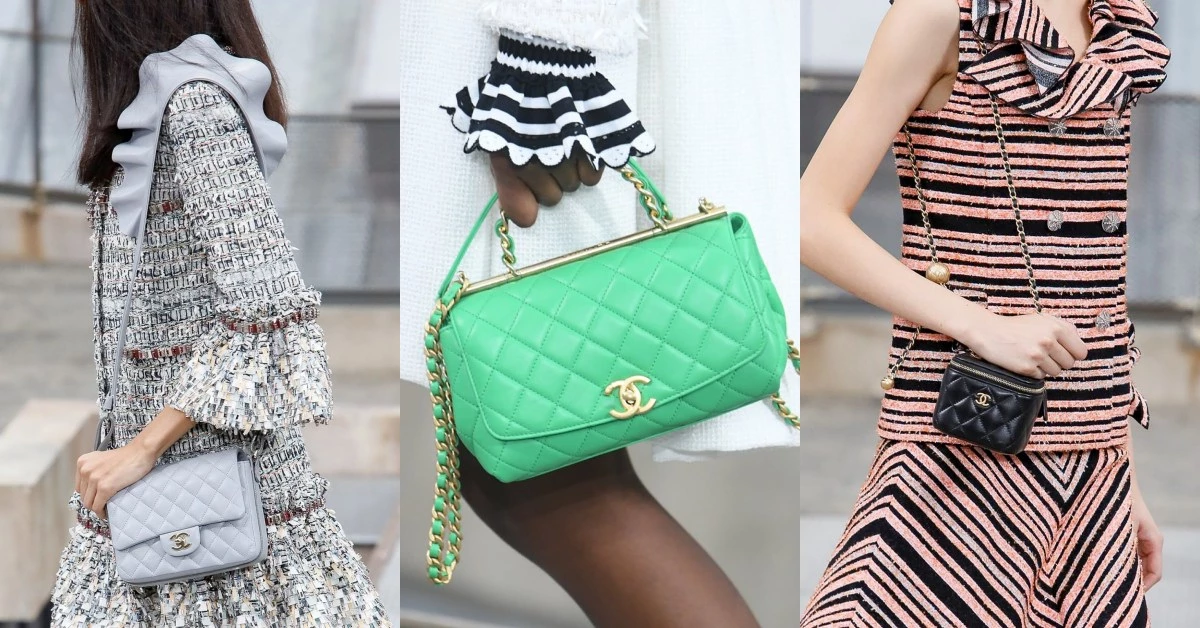 Chanel全新包款釋出!裙擺包、荷葉邊背帶、迷你方包2020年春夏最受注目包款都在這!
