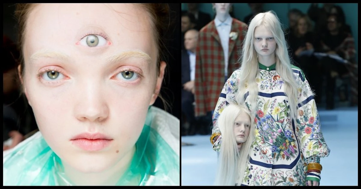 人頭、三眼、龍,Gucci 2018 秋冬用手術室構築一場米蘭恐怖故事