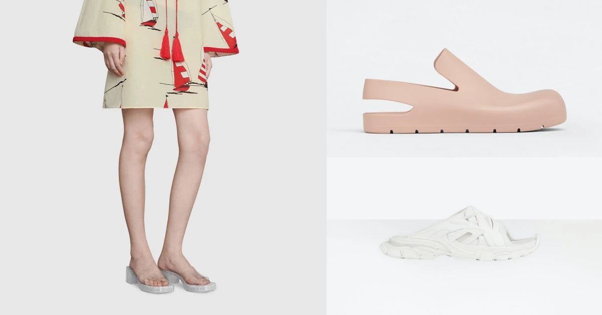 2021精品拖鞋推薦Top5!BV 、Dior、Balenciaga....LV螢光桃紅老花鐵定稱霸梅雨季節
