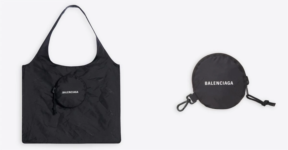 Balenciaga包包推薦這款「購物袋」!萬元隨身尼龍帆布包,買菜、逛街都時髦!