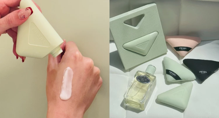 PRADA 顛覆綠護手霜,50ML,NTD2,100