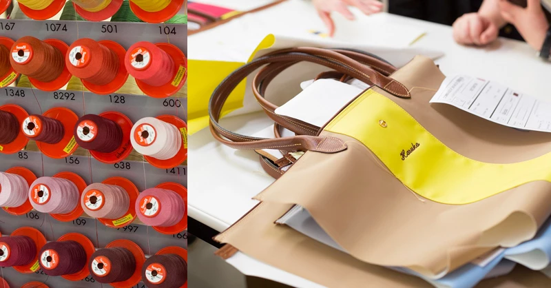 Longchamp Le Pliage® Personalized 經典尼龍摺疊包訂製，售價在NT$ 4,000元至7,100元不等。美調色線都還有獨立編號，訂製的圖案急性名縮寫皆由工匠人手織成。