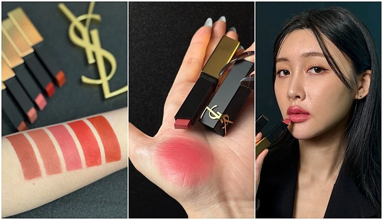 YSL 奢華煙管柔霧唇膏 全16色|NTD 1,650(2026/1/1 上市)