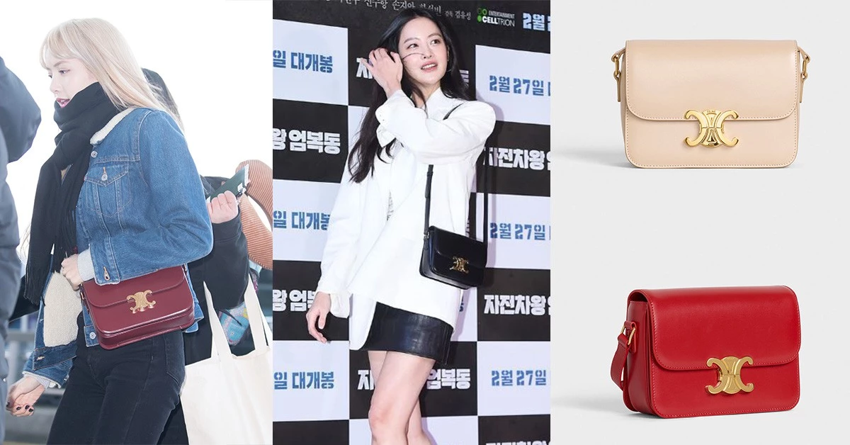 韓星吳漣序、Blackpink Lisa、超模劉雯都淪陷!Celine這款包讓簡約控都失守