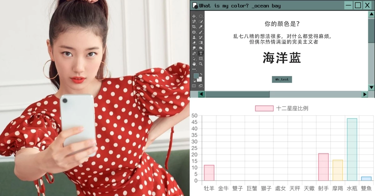 十二星座比例圖IG瘋傳!加碼「人格顏色」心測,幫助你更瞭解自己