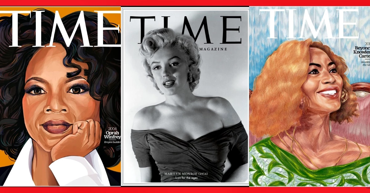 《TIME》百大女性總回顧,瑪麗蓮·夢露、歐普拉、瑪丹娜...歐美巨星齊上榜!