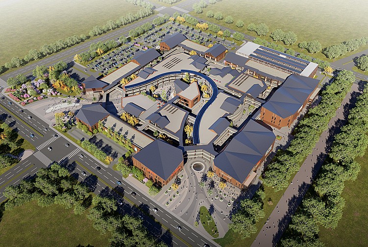 近日宣布的第二家華泰名品Outlet，地點位於嘉義高鐵站旁。這塊由華泰名品城旗下子公司格珞麗亞得標的特定區，未來將會規畫成2至3層的大型購物中心，第一期預計在2028年開幕。