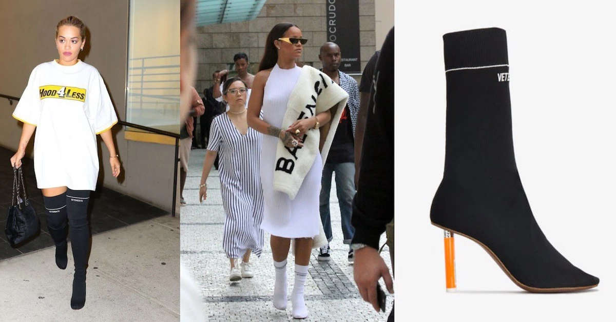 襪套上跟鞋!Sock Boots is New Legging,盤點名人秋冬必入手的襪套靴!