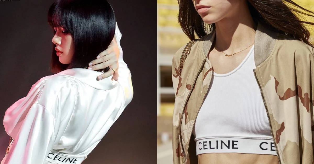 BLACKPINK Lisa造型必備「運動內衣」 !Celine春夏主推單品,襯托人間芭比完美比例