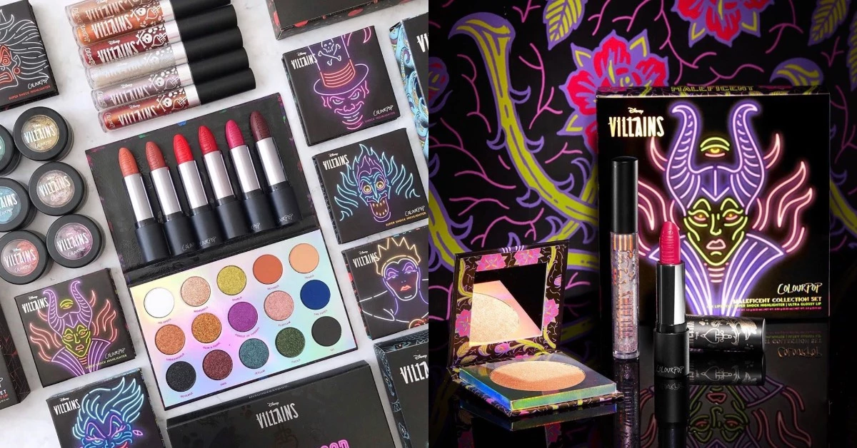 黑魔女那盤可以！《Colourpop》迪士尼惡人系列，挑戰你與惡的距離