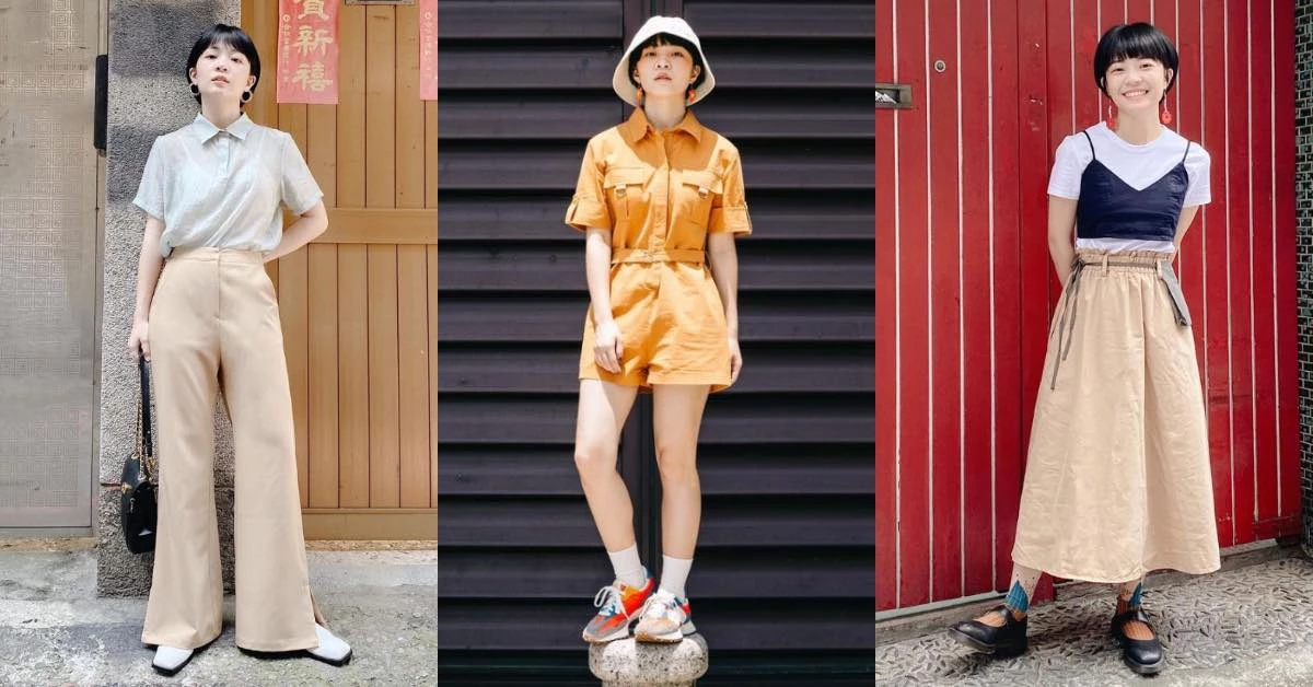 小隻女孩網紅Meg穿搭靠5單品表現好比例!高腰喇叭褲長出10公分不是問題,低腰連身裙好穿又顯高