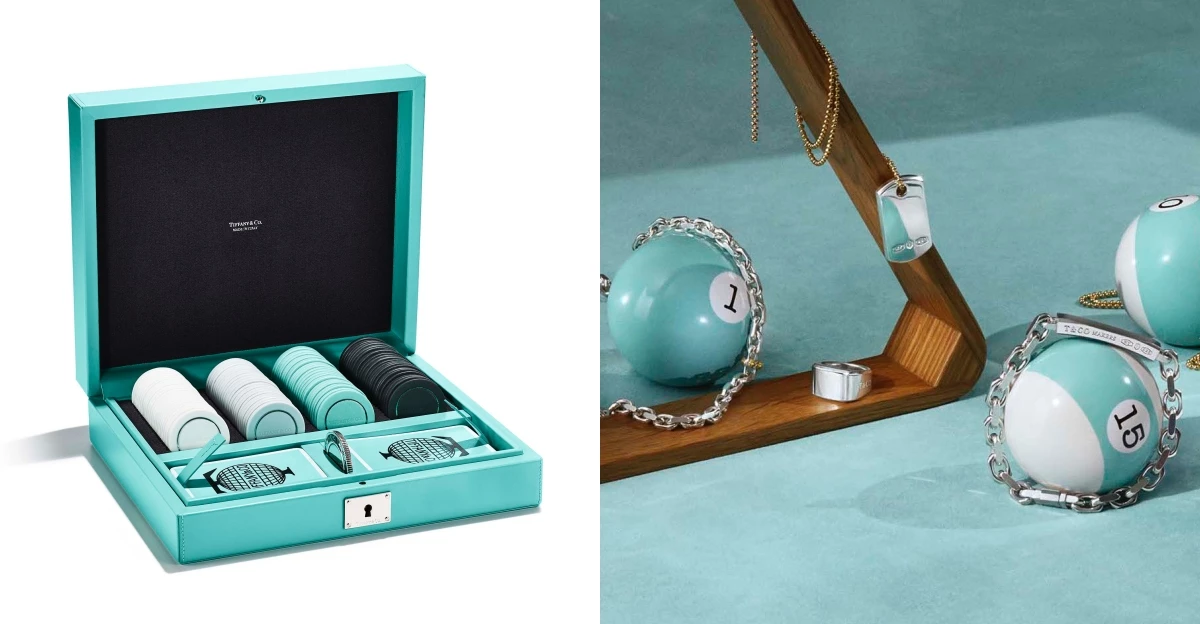 Tiffany & Co.的「玩具」奢華上市!讓女孩瘋狂的撞球組、撲克牌等你來收藏