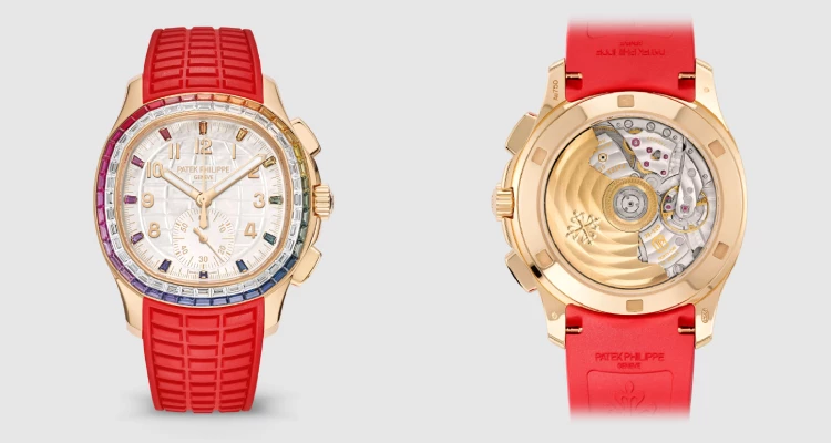Patek Philippe「Aquanaut」系列於1997年推出,是品牌進入現代運動腕錶領域的重要代表作。圓潤的八角形錶殼、格紋面盤,以及極具辨識度的「Tropical」複合橡膠錶帶,共同勾勒出兼具休閒、時尚與高級製錶工藝的風格特徵。