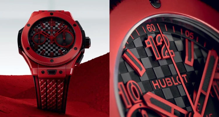 深受女性族群喜愛的Hublot「Big Bang」腕錶系列,以鮮豔奪目的彩色陶瓷展現品牌對創新與工藝的極致追求。全球獨家首發的亮紅色陶瓷,不僅帶來強烈的視覺張力,也象徵新年開運的熱情與能量,為腕間注入自信與好運。
