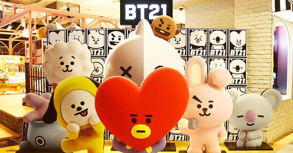 萌力大爆發！宇宙明星BT21熱情抵台！LINE FRIENDS 新光三越信義A11館獨家開幕！