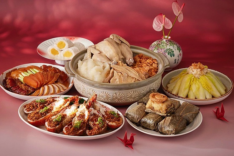 看準「外帶年菜」已成過年標配,台北喜來登大飯店今年乾脆把館內王牌餐廳一次拉上桌