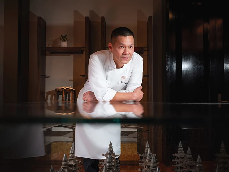 來自香港的「雅閣」中餐廳主廚阮明燊，以「回歸粵菜本真」傳承經典廣東料理的深厚底蘊