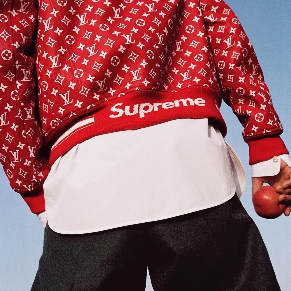 路易威登 × SUPREME 2017年秋冬男裝聯名作。