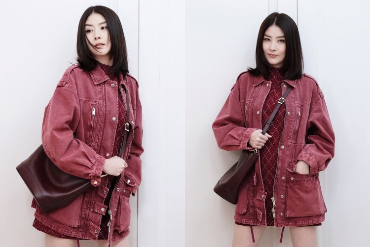 若你平常容易顯得沒血色，「莓果紅」會是能立即拯救氣色的色彩。介於梅紫與葡萄紅之間，不會太高調，卻能讓五官立刻變亮。