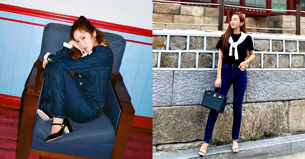 牛仔褲穿搭必備5件單品!Jessica顯瘦、逆天長腿秘訣大公開!