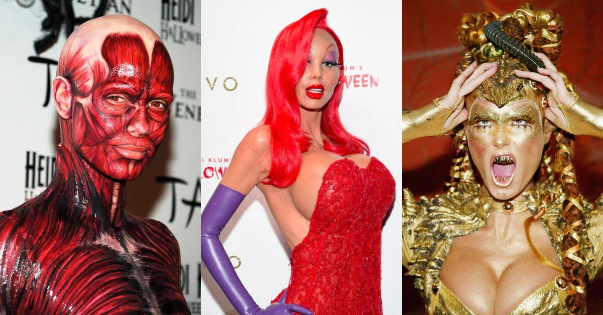 為萬聖節而生的女人!筋肉人、金色外星人都能駕馭,盤點超模Heidi Klum經典變裝扮相