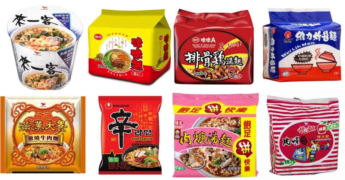 2021泡麵推薦排行Top10!《儂儂網路調查》出爐「維力炸醬麵」號稱乾拌麵之王 ,第1名海鮮控都知道!