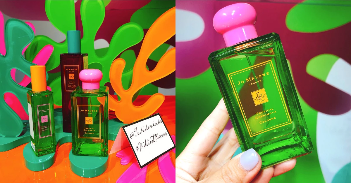 有著熱帶島嶼般的絕美配色,香甜更勝英國梨與小蒼蘭!Jo Malone「豔夏花蕾」限量系列來了!