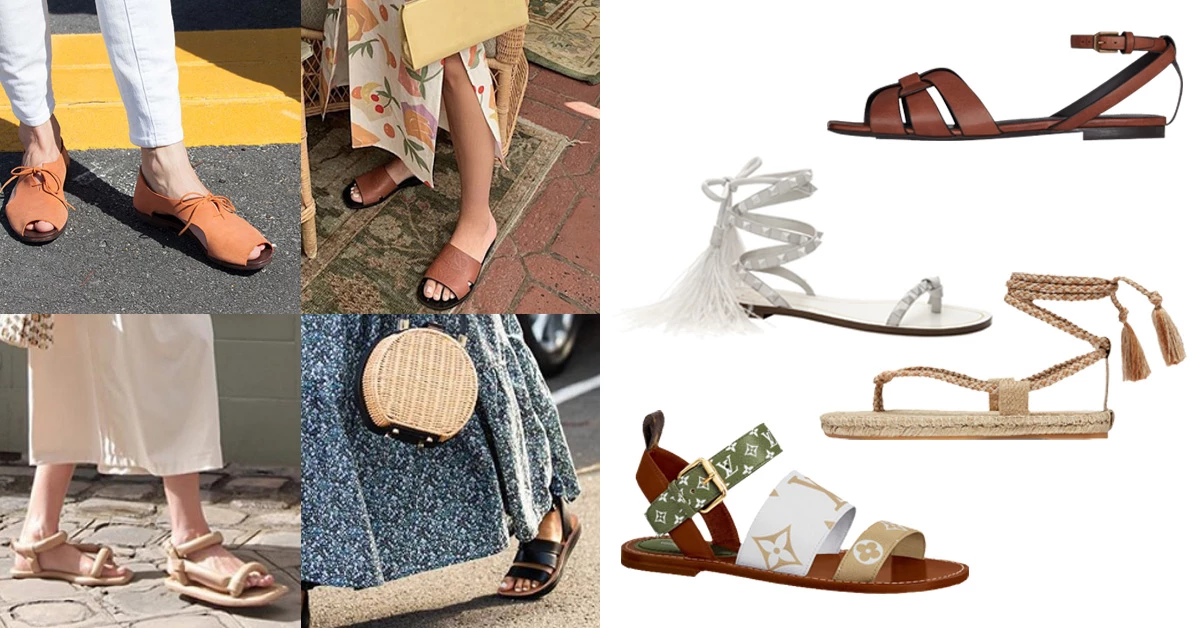 2020夏天最值得入腳的6雙「平底涼鞋」推薦!Gucci、YSL、LV..一雙美鞋開拓不「平」凡之路