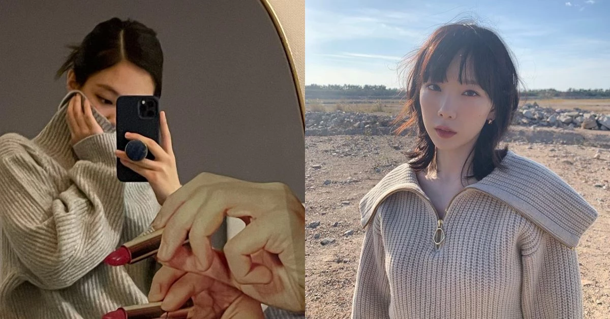 高領毛衣穿搭推薦這10件!BLACKPINK Jennie、少女時代太妍同款台灣也有賣!