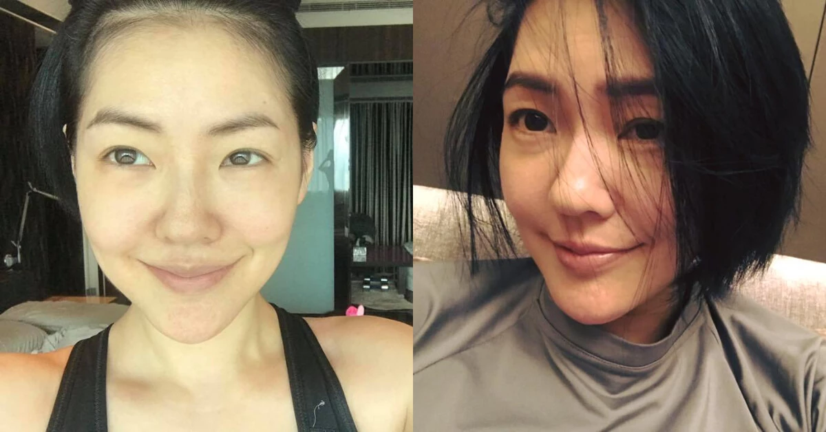 小S徐熙娣這次沒喝酒,親自示範睡前5招消除雙下巴,記得每天做三次喔!