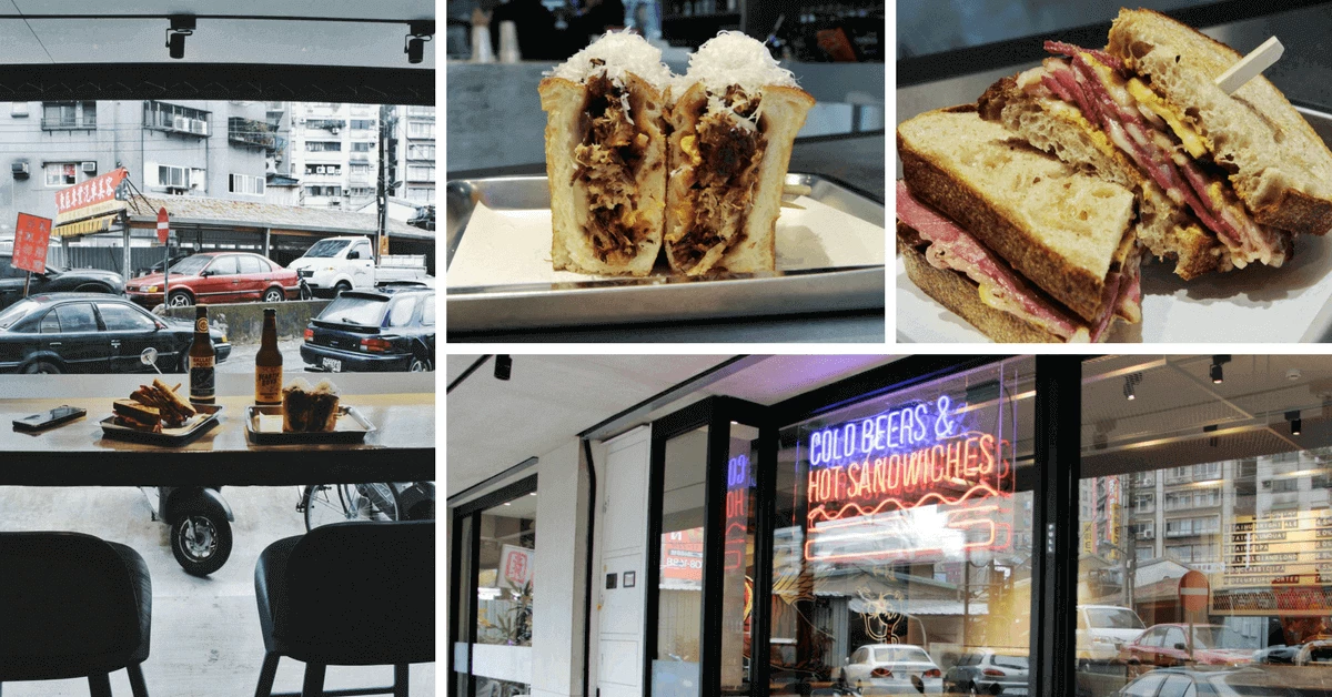 三明治餡料整個滿出來!金屬系「Liquid Bread Co.」 台北Top10真材實料三明治,搭配沁涼啤酒超過癮!
