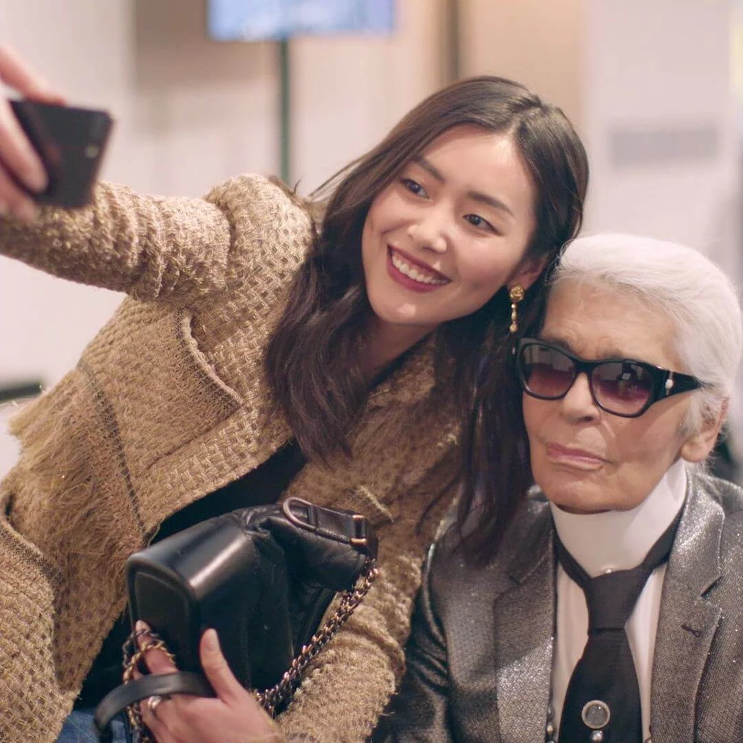LIU WEN KARL LAGERFELD