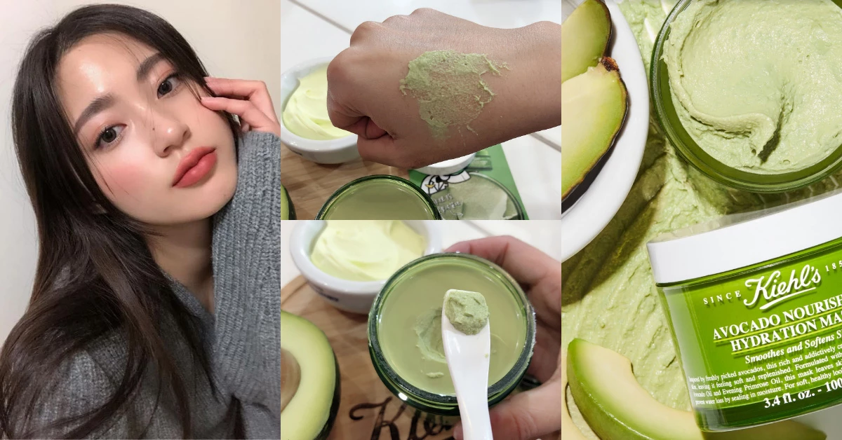 油肌也適用!Kiehl’s推出「酪梨植萃保濕面膜」,新鮮酪梨果泥敷全臉肌膚立刻嫩到發光