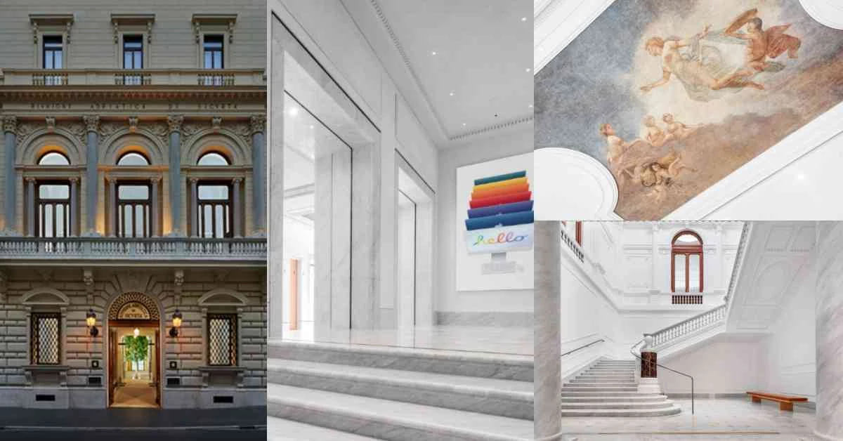 Apple Store門市第一美在羅馬!19世紀宮殿販賣蘋果最新3C ,買手機順便欣賞藝術品