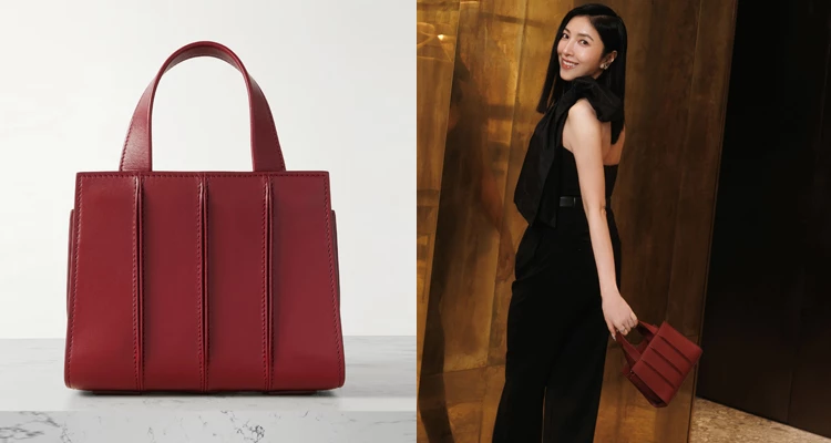 Max Mara「Whitney」系列,以俐落的手提尺寸、百搭色彩,以及立挺又方正的結構線條著稱,低調卻充滿質感。